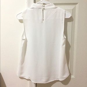Forever 21 Tops - FOREVER 21 contemporary white collar tank Forever 21 Tops - FOREVER 21 contemporary white collar tank